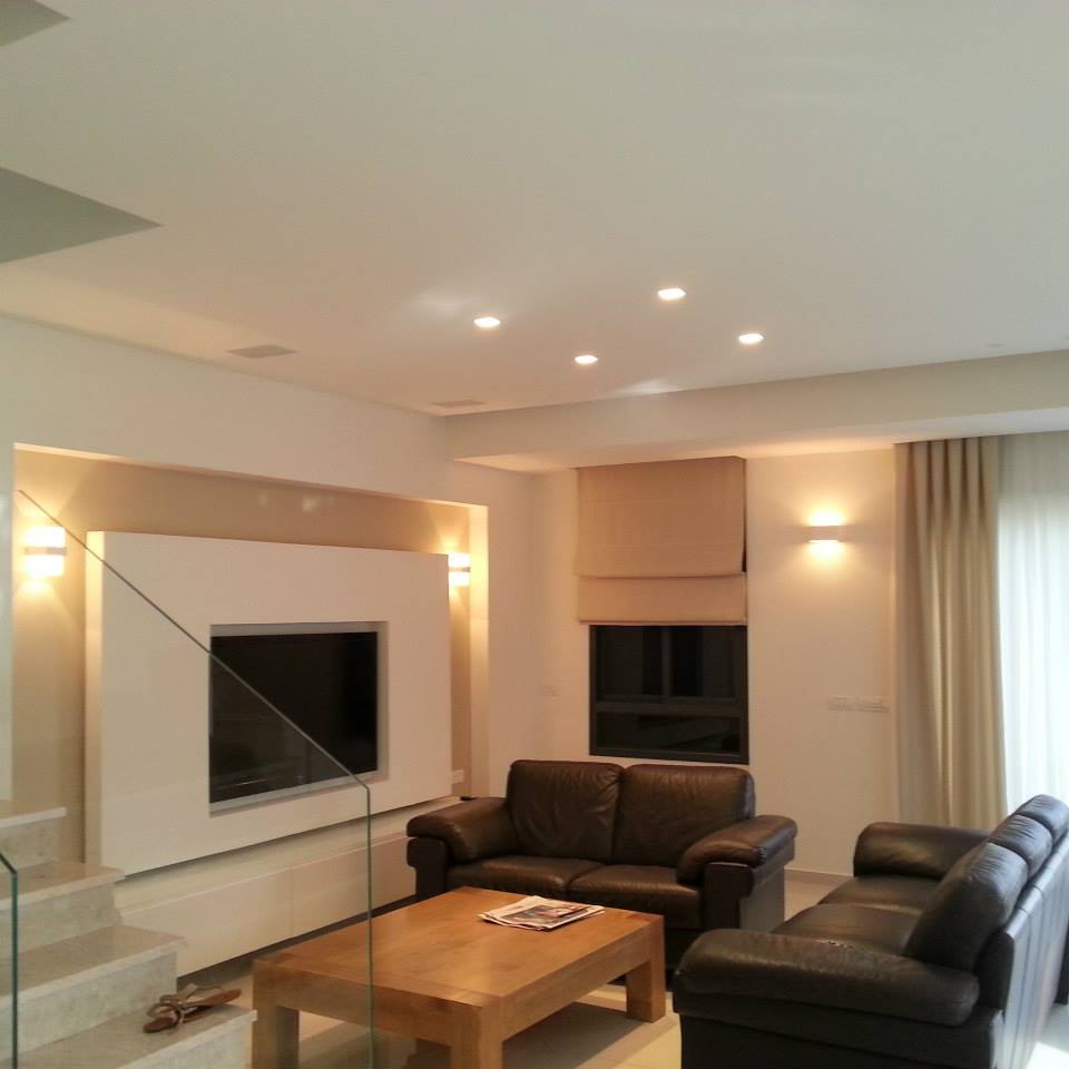 עיצוב הבית בגבס