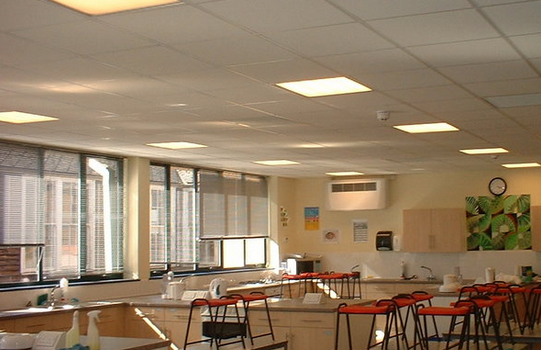 עיצוב פנים בשילוב מיזוג אויר