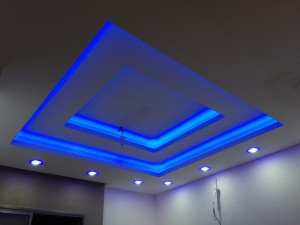 תקרה צפה מגבס